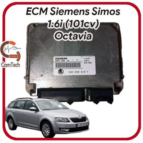 Centralina Motore Skoda Octavia 1.6i (101CV) Siemens Simos (1996-2004)
